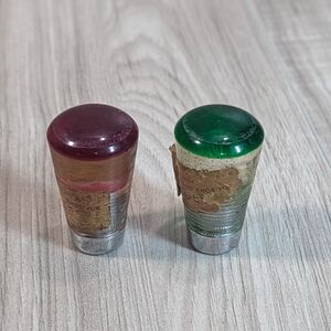 Vintage Gear Shift Knob Chevrolet Lucite Green
